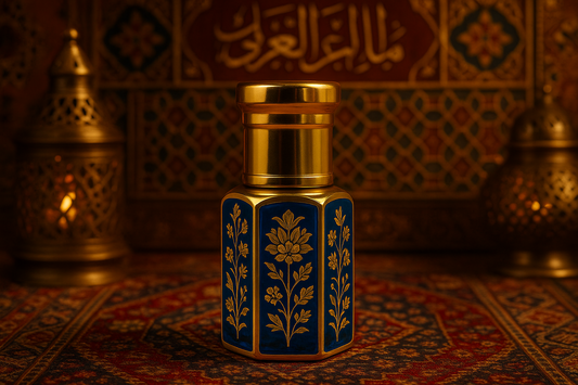 Luxury Blue Oud Attar Perfume Oil - Premium Arabian Fragrance 3ml & 6ml