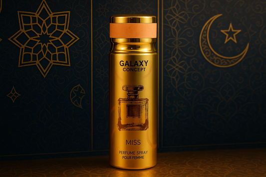 Galaxy Concept Miss with Islamic Background